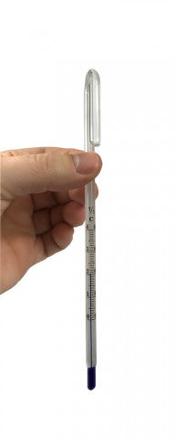 Glasthermometer zum Einhängen