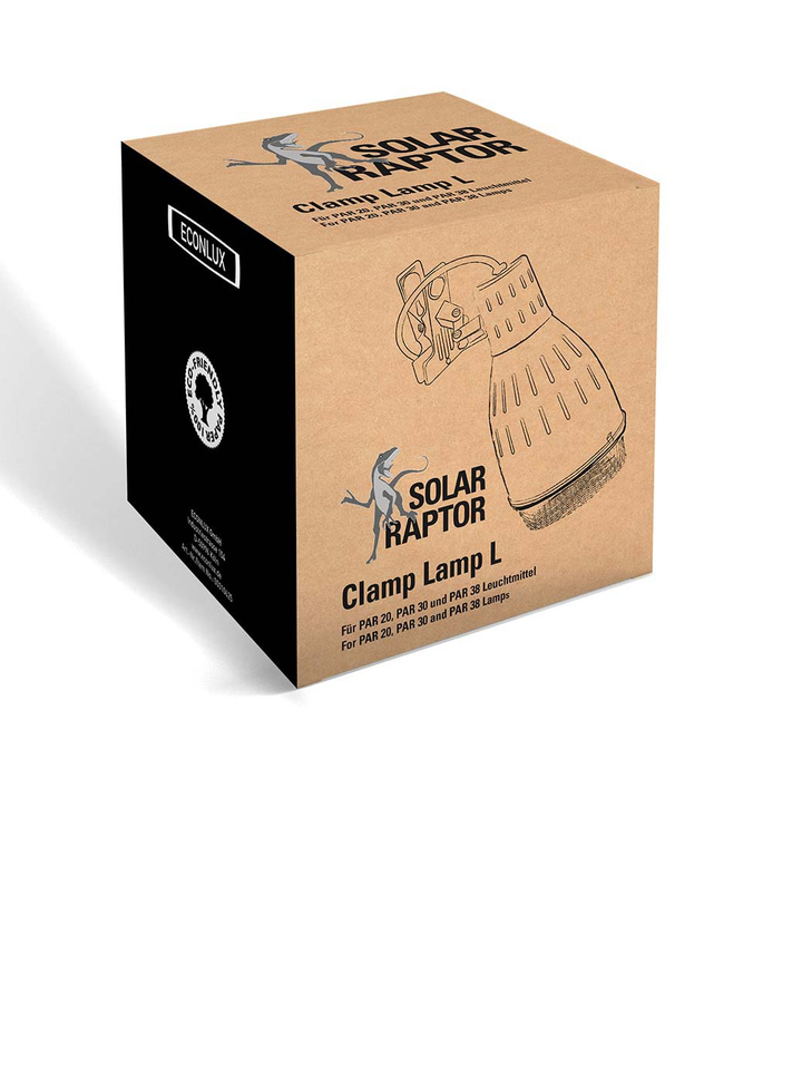 SOLARRAPTOR CLAMPLAMP L