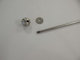 Fruchtspieß aus Edelstahl für Vögel in klein und groß