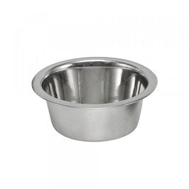 Hochwertiger Edelstahlnapf 16 cm Ø, 6 cm hoch, für Hunde, Katzen und kleine Tiere.