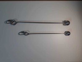 Stabiler Fruchtspieß aus Edelstahl für Obst und Gemüse bei Vögeln