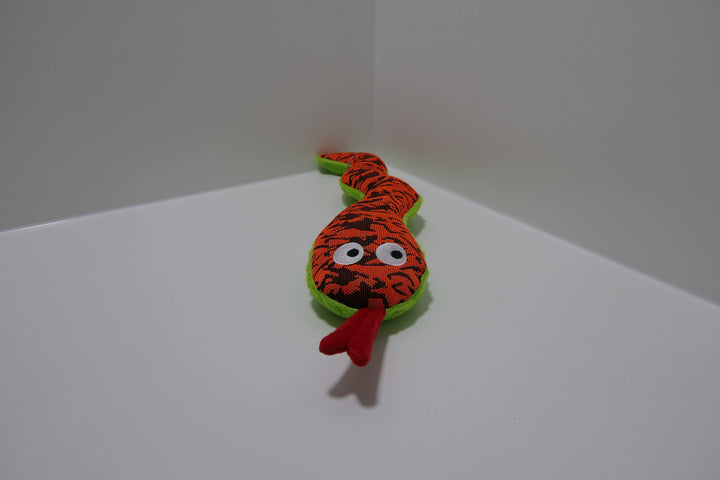 Spielzeug  Schlange Orange