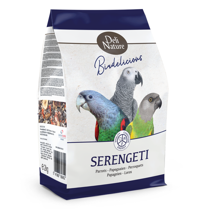 Birdelicious Papageien Serengeti von Deli Nature