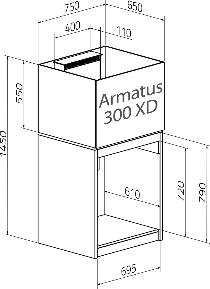 Armatus 300 XD white Kostenloser-Versand