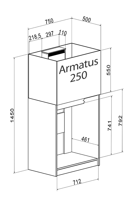 Armatus 250 white Kostenloser-Versand