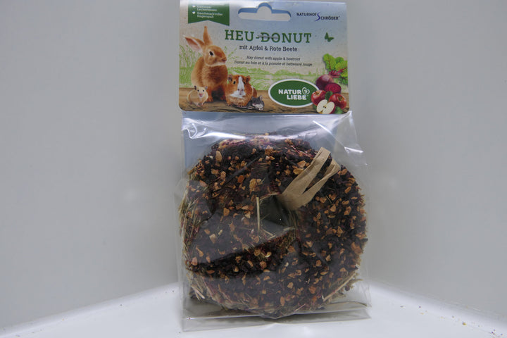 Heu - Donut mit Apfel & Rote Beete