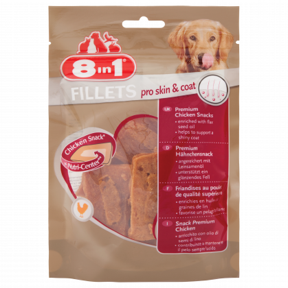 8in1 Fillets Snacks Pro Skin & Coat 1 Kaufen + 1 Gratis