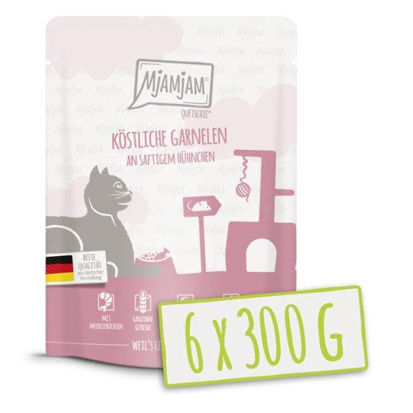 Mjamjam -  Köstliche Garnelen an saftigem Hühnchen