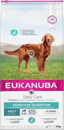 EUKANUBA Daily Care Trockenfutter  für ausgewachsene Hunde mit sensibler Verdauung